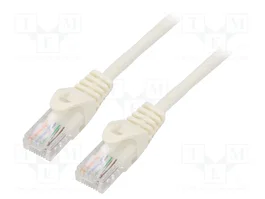 LANBERG Patch cord Cat 5e U/UTP de 1,5m blanco
