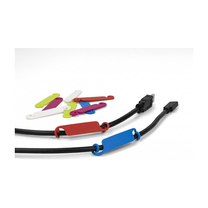 DeLOCK Juego de marcadores de cables 10 piezas multicolor