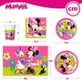 Color Baby Minnie Set Menaje Fiesta Deluxe 66 Piezas 8 Servicios Papel Plástico 3 años