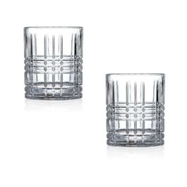 Hermia Set de Copas de Whisky de Vidrio, 2 Piezas