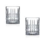 Hermia Set de Copas de Whisky de Vidrio, 2 Piezas