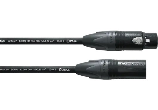 Cordial Cable Dmx 5 Puntos Conectados 2 M