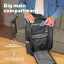 Trust Mochila Jersey para Portátiles de hasta 17 pulg. Gris