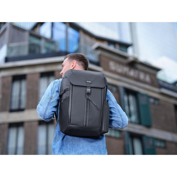 Trust Mochila Jersey para Portátiles de hasta 17 pulg. Gris Trust Mochila Jersey para Portátiles de hasta 17 pulg. Gris