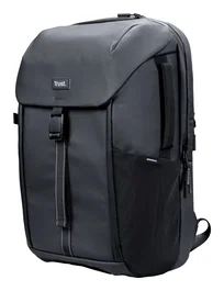 Trust Mochila para Portátil 17" (43,2 cm) Ref. 25669, Poliéster Resistente al Agua, Gris, 25 L, 1.02 kg