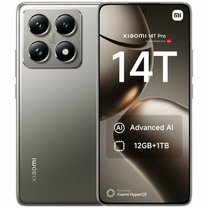 Xiaomi 14T Pro Gris Titanio 12GB RAM 1TB 5G Xiaomi 14T Pro Gris Titanio 12GB RAM 1TB 5G