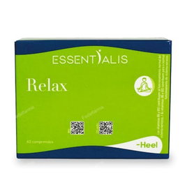 HEEL Essentialis Relax 60 Comprimidos Valeriana Melisa Pasiflora para Nerviosismo e Insomnio