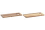 DKD Home Decor Tablas de Cortar Acacia 43,5x15x1,5 cm (Surtido de 2 unidades) inevitable