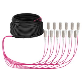 EFB Elektronik Cable de fibra óptica OM4 12x SC-SC 40m