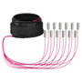 EFB Elektronik Cable de fibra óptica OM4 12x SC-SC 40m