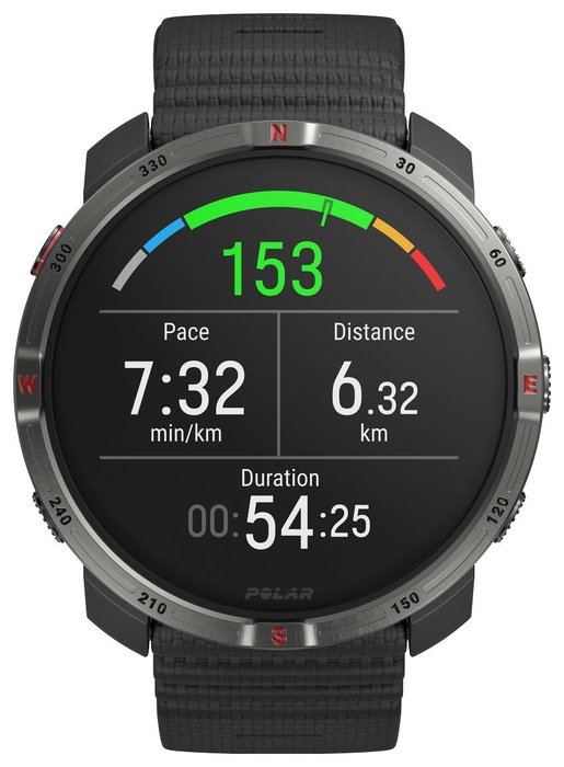 Polar Grit X2 Reloj Deportivo Negro 45 mm S-L