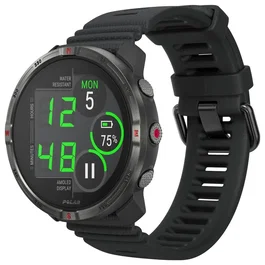 Polar Grit X2 Reloj Deportivo Negro 45 mm S-L