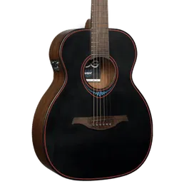 LAG Guitarra Acústica Travel A/E Blue Wave 1