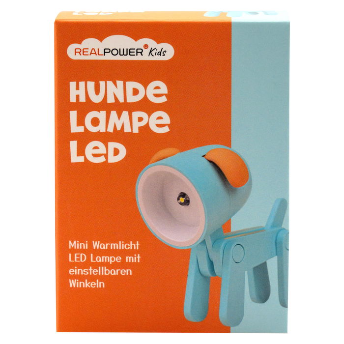 Ultron RealPower LED-Tier Taschenlampe Blue Dog - Linterna LED con forma de perro azul