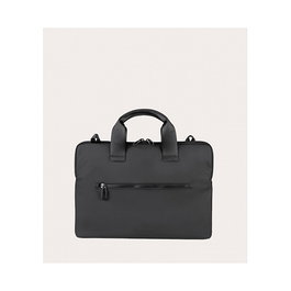 Tucano Gommo Mochila Maletín para Portátil 13-15 Pulgadas, Negro, Compatible con MacBook Air 15", Tirante para Hombro