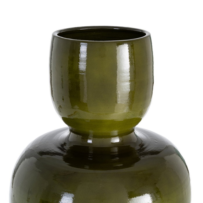 Jarrón Verde Cerámica Decoración 30 X 30 X 50 cm