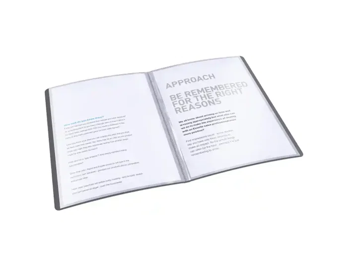 Esselte Carpeta Tarifario A4 con 100 Fundas Negro Esselte Carpeta Tarifario A4 con 100 Fundas Negro