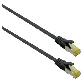 Helos Patchkabel Cat.6a Superflex 3,0m Negro