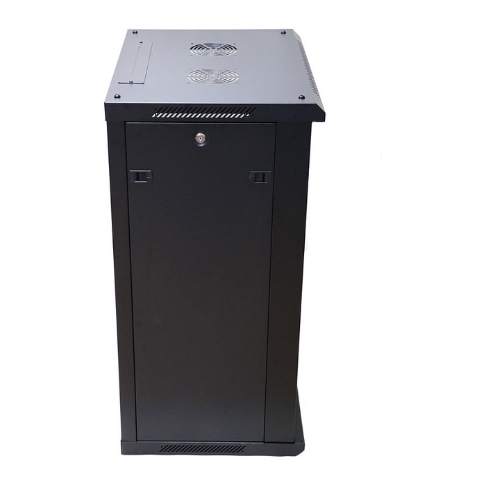 Extralink Armario rack 18U 600x450 Negro montaje en pared