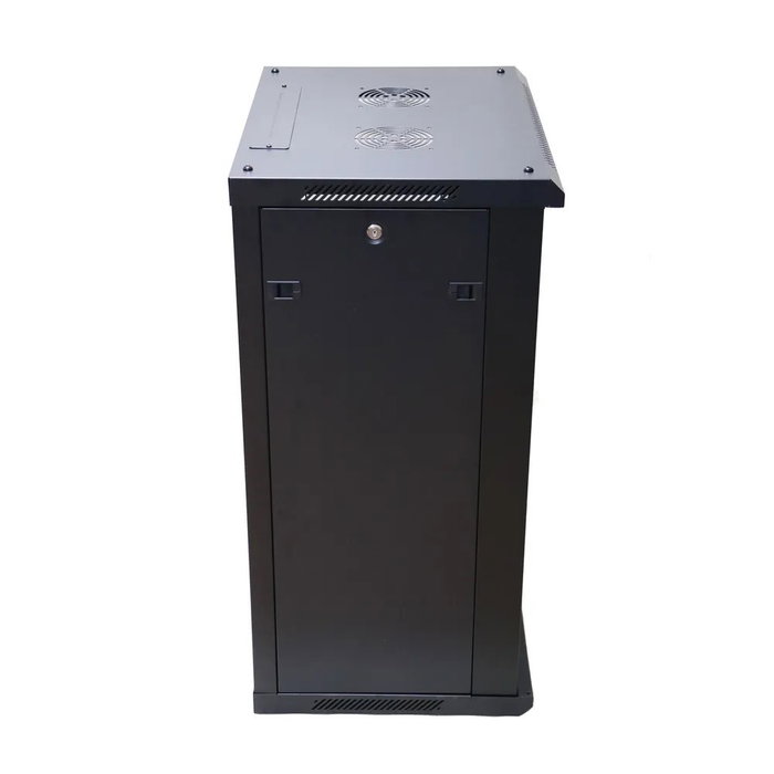 Extralink Armario rack 18U 600x450 Negro montaje en pared