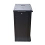 Extralink Armario rack 18U 600x450 Negro montaje en pared