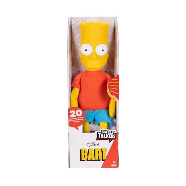 Jakks Pacific Los Simpson - Peluche Parlanchín Bart de 30 cm Jakks Pacific Los Simpson - Peluche Parlanchín Bart de 30 cm