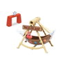 Bizak Barco Pirata Bob Esponja con Figura Patricio 4.5 cm y Accesorio