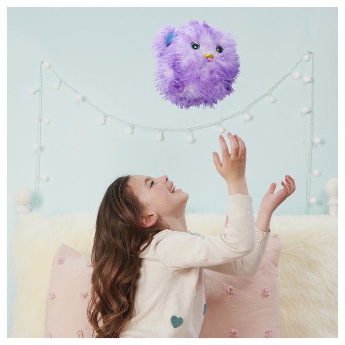 Spin Master FurFluffs Pupper-Fluff Cachorro de Juguete Interactivo Mágico con Sonidos Color Lila para Niños y Niñas +5 Años Spin Master FurFluffs Pupper-Fluff Cachorro de Juguete Interactivo Mágico con Sonidos Color Lila para Niños y Niñas +5 Años