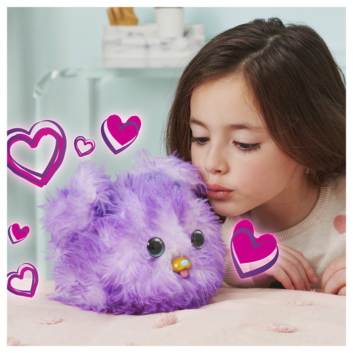 Spin Master FurFluffs Pupper-Fluff Cachorro de Juguete Interactivo Mágico con Sonidos Color Lila para Niños y Niñas +5 Años Spin Master FurFluffs Pupper-Fluff Cachorro de Juguete Interactivo Mágico con Sonidos Color Lila para Niños y Niñas +5 Años