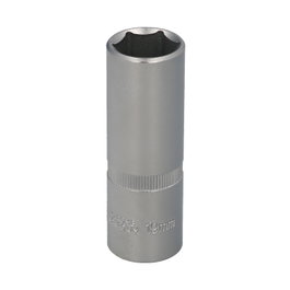 WOLFPACK LINEA PROFESIONAL Llave de Vaso Hexagonal Larga 19 mm 1/2 de 6 Caras