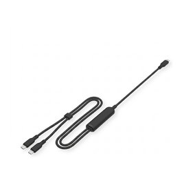 VALUE Cable USB Typ C Split-Ladekabel C a 2x C, 100W, 1,8 m, negro