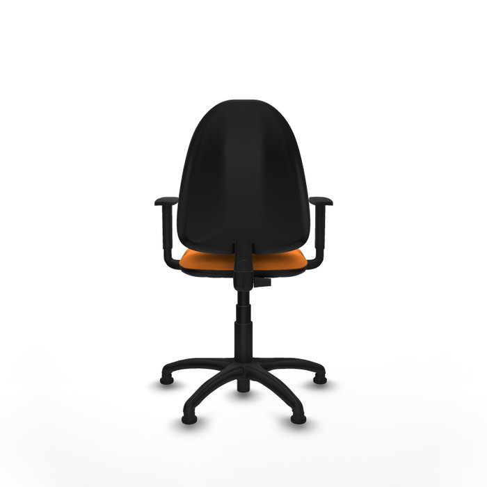 PIQUERAS Y CRESPO Silla de oficina Aýna Naranja con Brazos 1D PIQUERAS Y CRESPO Silla de oficina Aýna Naranja con Brazos 1D