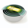 Joseph Joseph Nest 9 Plus Opal Bowl Set Verde