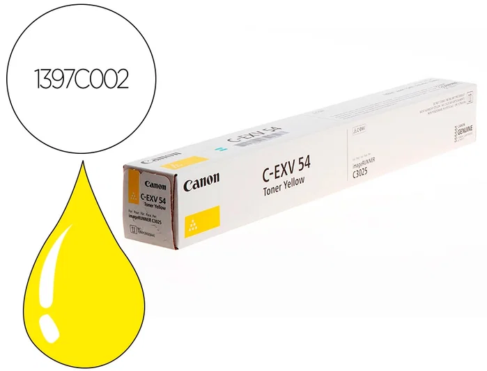 Canon C-EXV54 Amarillo 1397C002