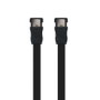 Nanocable 10.18.0401 Cable eSATA de Datos, 0,5 m, Negro