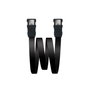 Nanocable 10.18.0401 Cable eSATA de Datos, 0,5 m, Negro