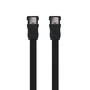 Nanocable 10.18.0401 Cable eSATA a eSATA SATA II Externo, 0.5 m, Negro, Hasta 3 Gbit/s