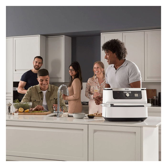 Ninja Freidora de aire Foodi Flex AF500EUWH - 10,4 L - 2470 W - Blanca