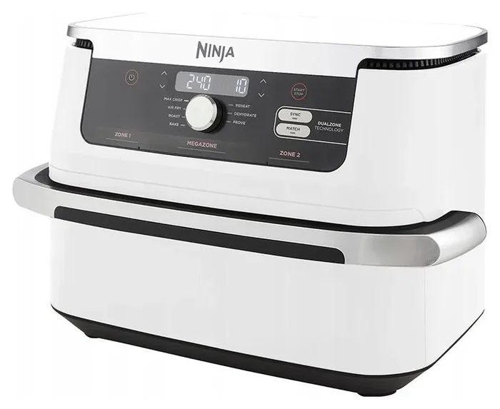Ninja AF500EUWH Foodi FlexDrawer Freidora de aire 10,4 L Blanca