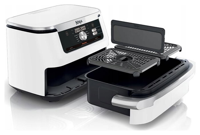 Ninja AF500EUWH Foodi FlexDrawer Freidora de aire 10,4 L Blanca