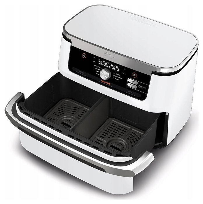 Ninja AF500EUWH Foodi FlexDrawer Freidora de aire 10,4 L Blanca