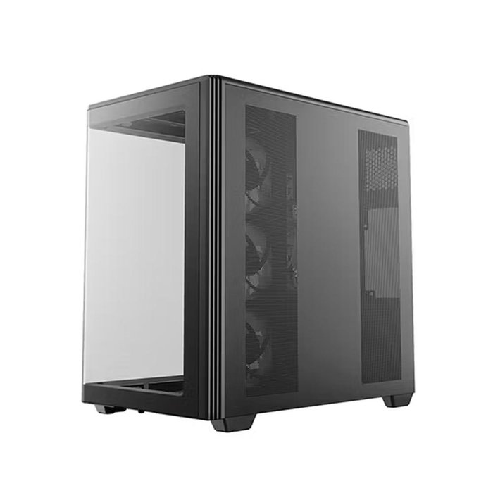 Deepcool CG590U 5F Negro con Cristal Templado y 5 Ventiladores ARGB Deepcool CG590U 5F Negro con Cristal Templado y 5 Ventiladores ARGB