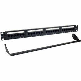 Phasak PU 2424 Patch Panel de 24 puertos Cat.6 1U con organizador