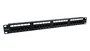 Phasak PU 2424 Patch Panel de 24 puertos Cat.6 1U con organizador