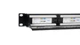 Phasak PU 2424 Patch Panel de 24 puertos Cat.6 1U con organizador
