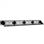 Phasak Patch Panel 24 Puertos Cat.6 1U Gestión de Cables PU 2424