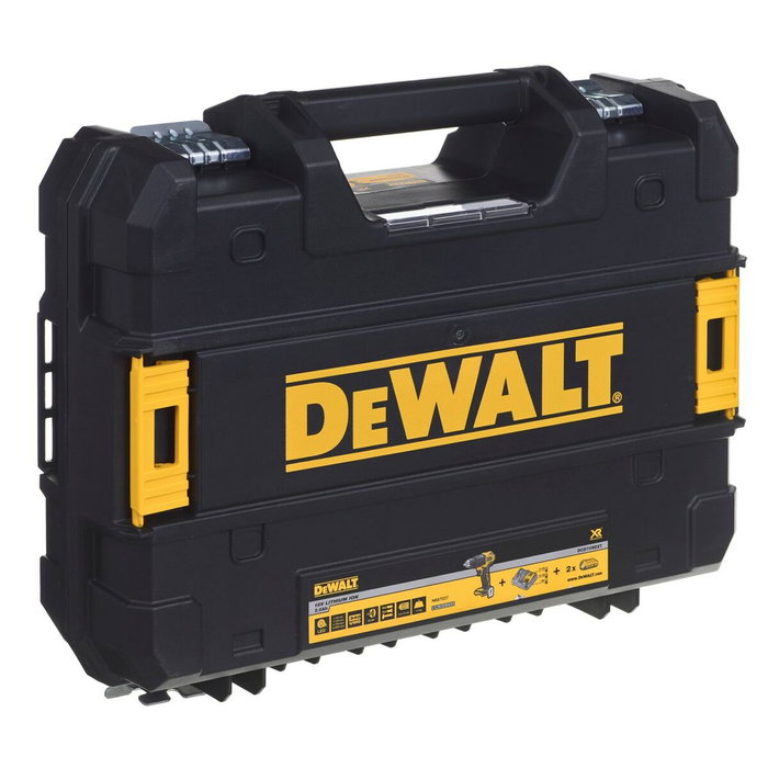 DeWalt DCD709D2T-QW Taladro de impacto a batería 18V con 2 baterías de 2.0Ah