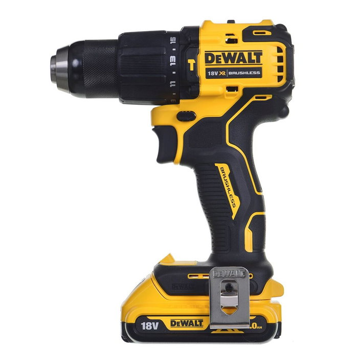 DeWalt DCD709D2T-QW Taladro de impacto a batería 18V con 2 baterías de 2.0Ah