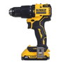 DeWalt DCD709D2T-QW Taladro de impacto a batería 18V con 2 baterías de 2.0Ah