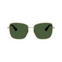 Burberry BE3158-110971 Gafas de sol doradas con cristal verde